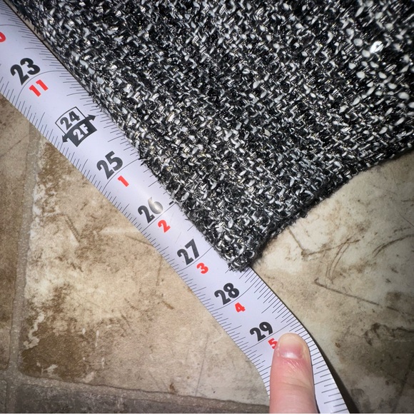 WOMENS TALBOTS HAMPSHIRE ANKLE LENGTH WITH SEQUIN TWEED PARTY NYE PANTS SIZE: 14 - Picture 15 of 15